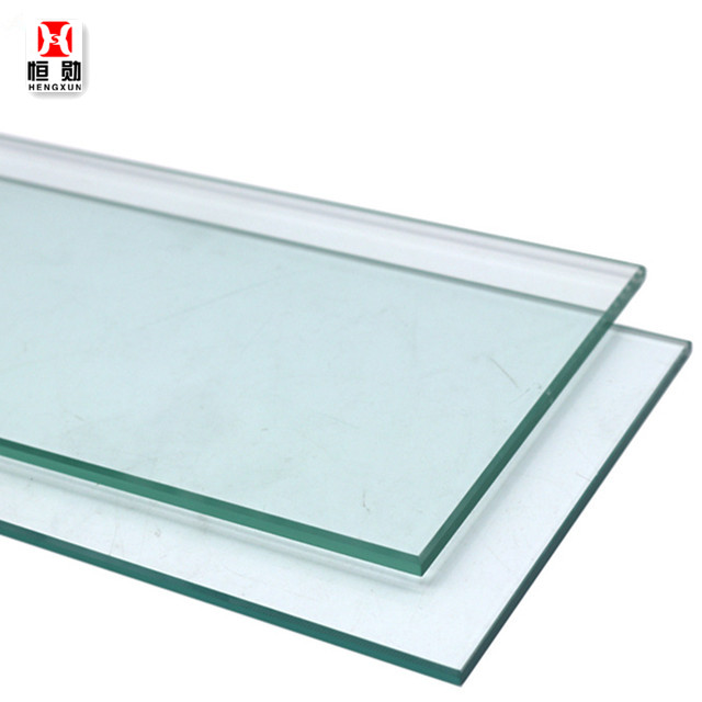 Chemically Building Tempered Glass Toughened Clear Float Glass